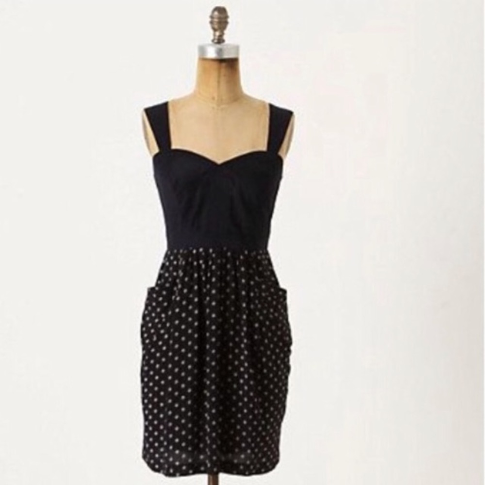 Eloise Dress Adjustable Straps, Pockets, Size XS